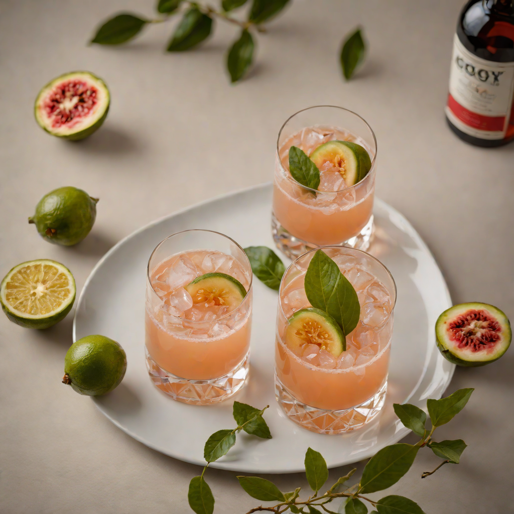 Smoky Mezcal and Guava Sour
