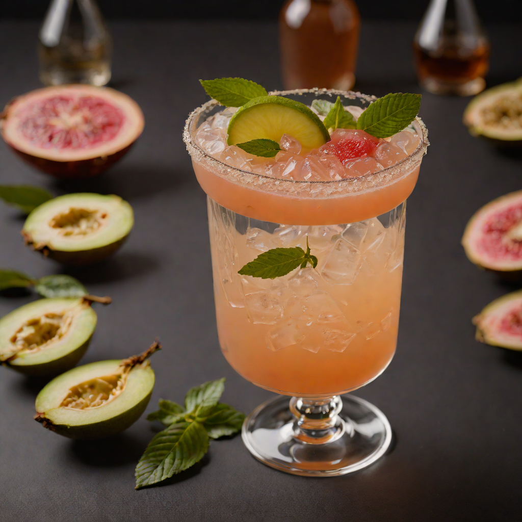 Tropical Guava Mezcal Sour