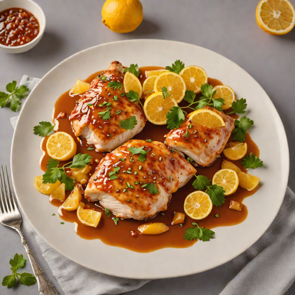 Pan-Seared Chicken with Citrus and Paprika Glaze