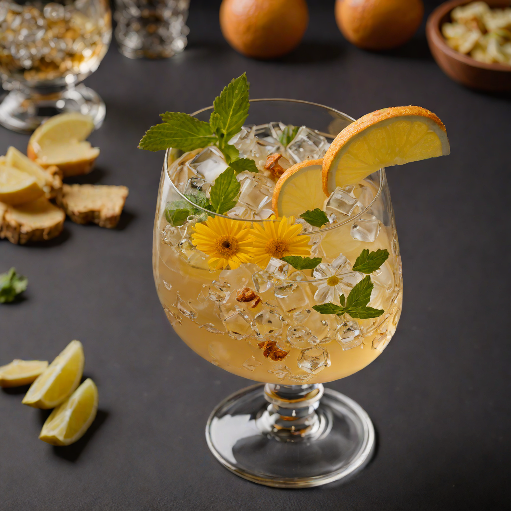 Ginger-Infused Tequila Daisy