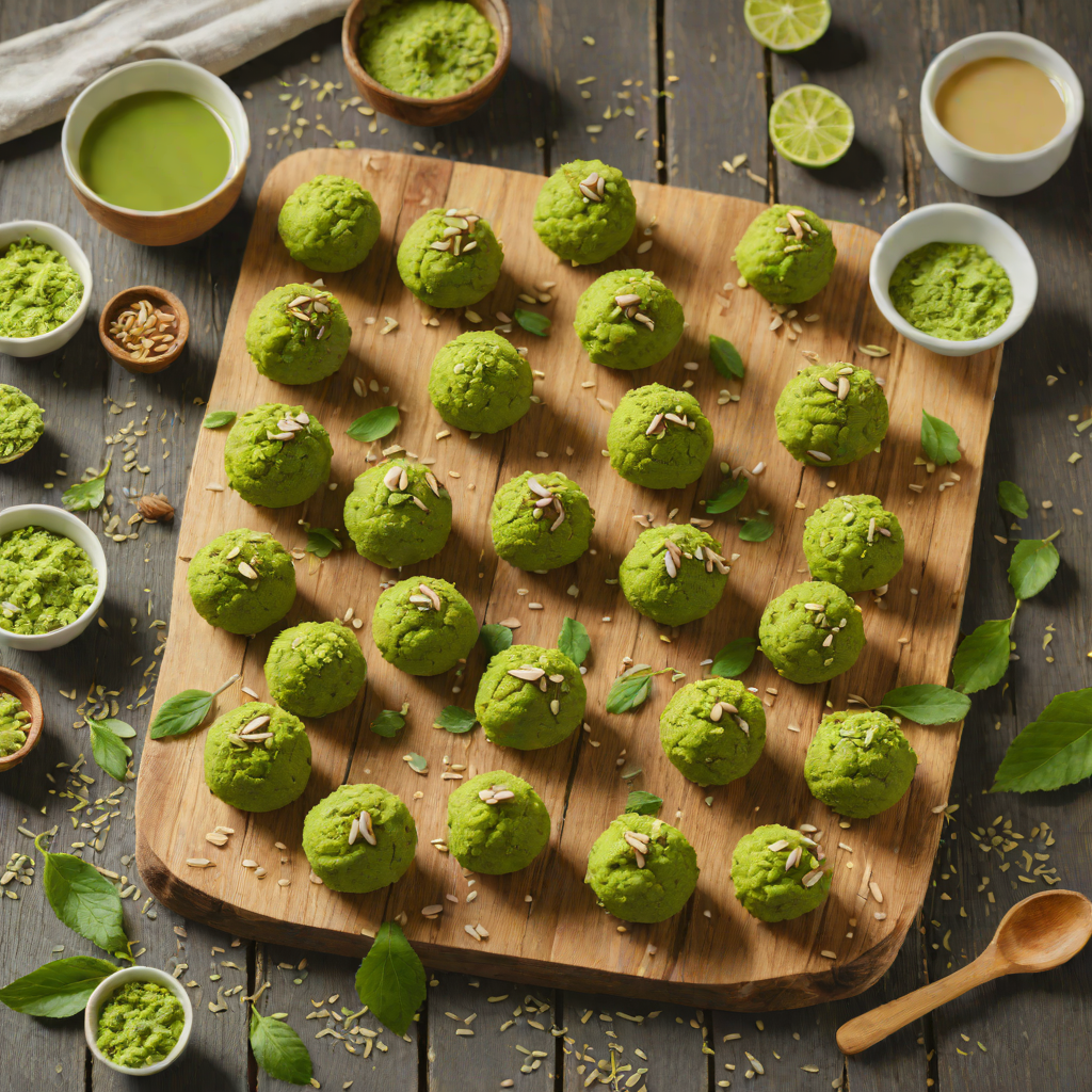No-Bake Matcha Green Tea Energy Bites