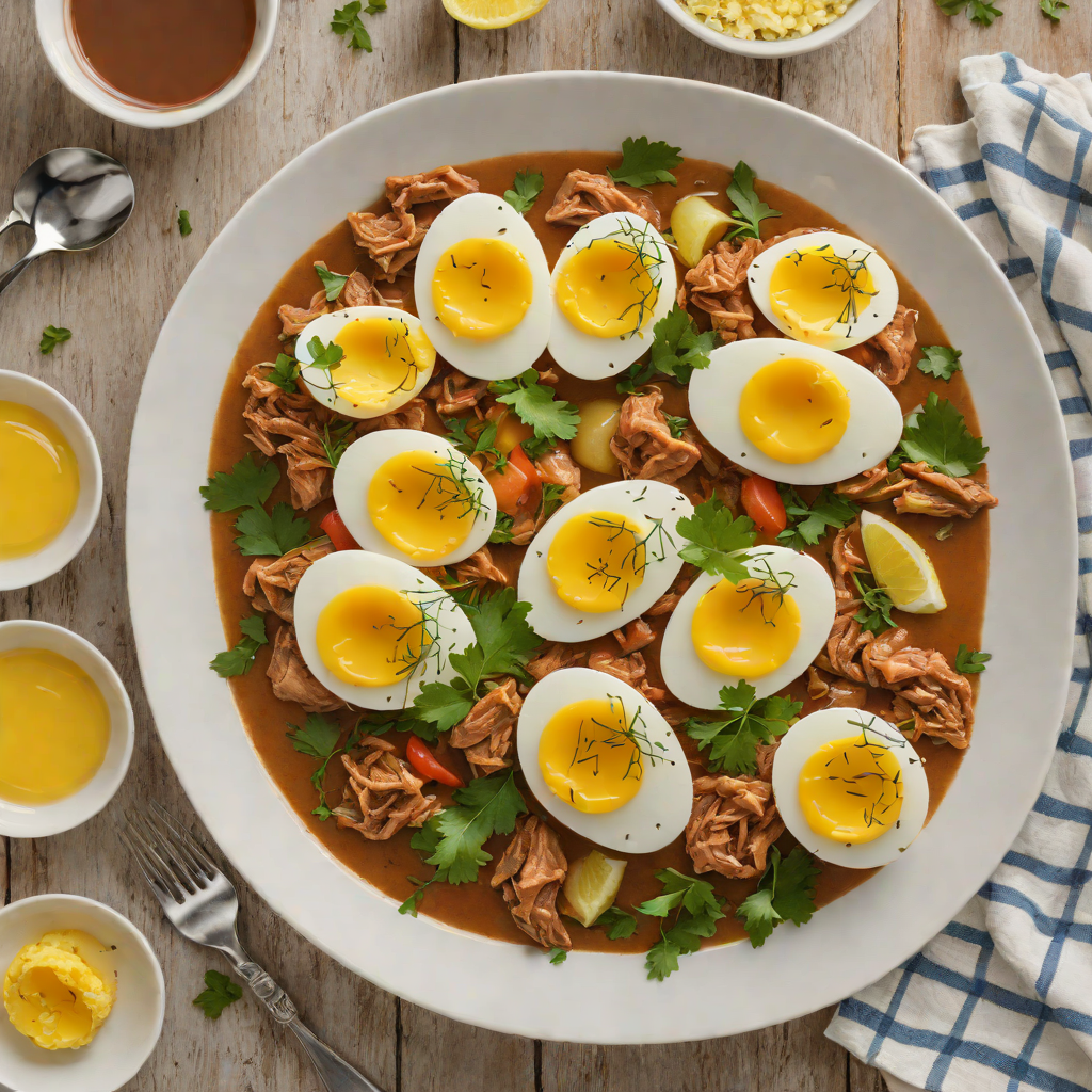 Slow Cooker Doro Wat with Hard-Boiled Eggs