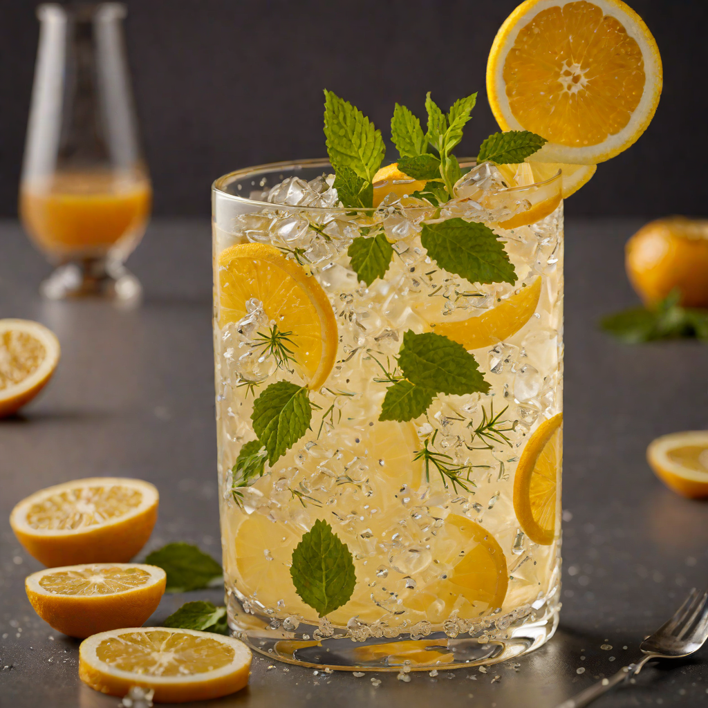 Herbal Citrus Sparkling Cooler