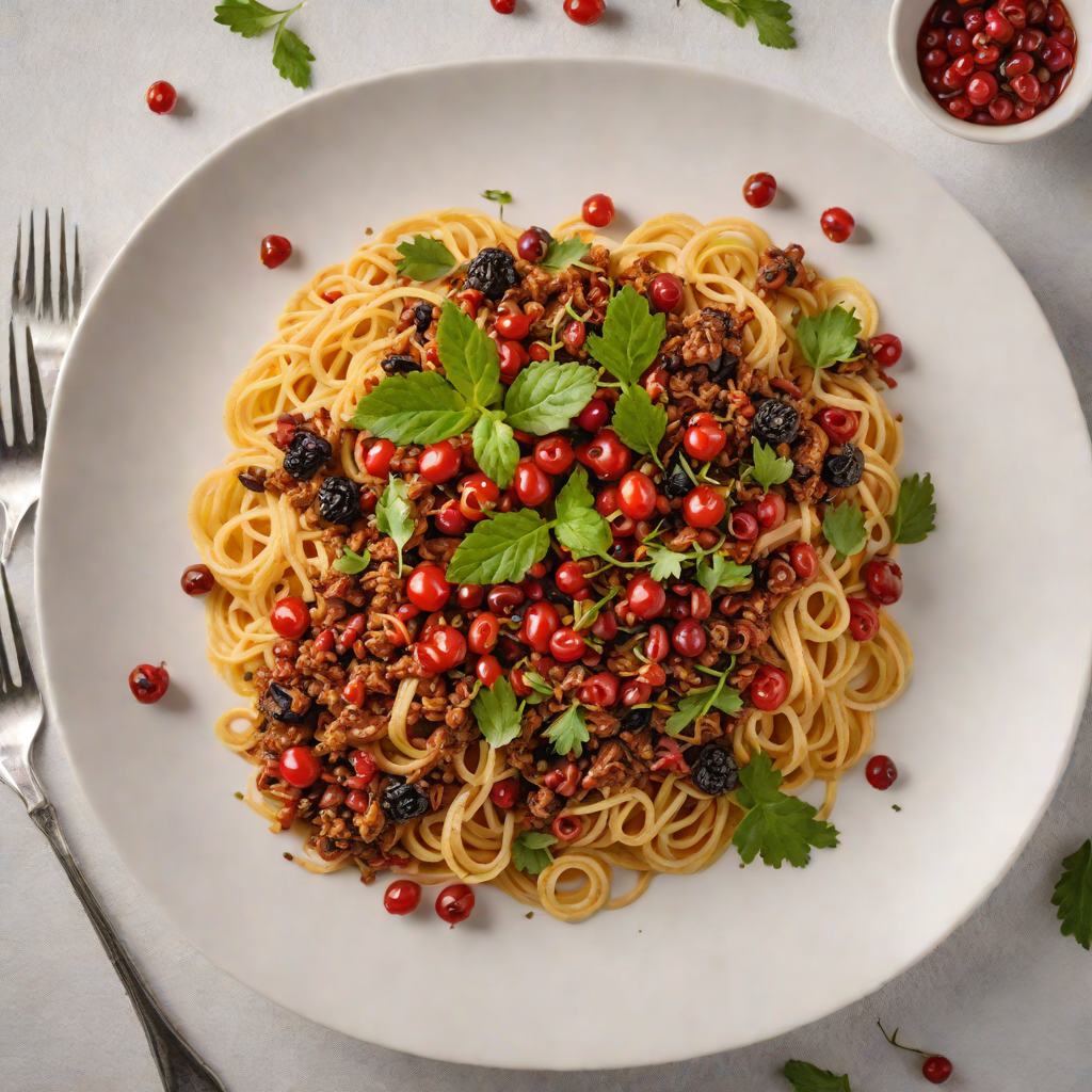 Slow-Cooked Emu Ragu with Native Pepperberries