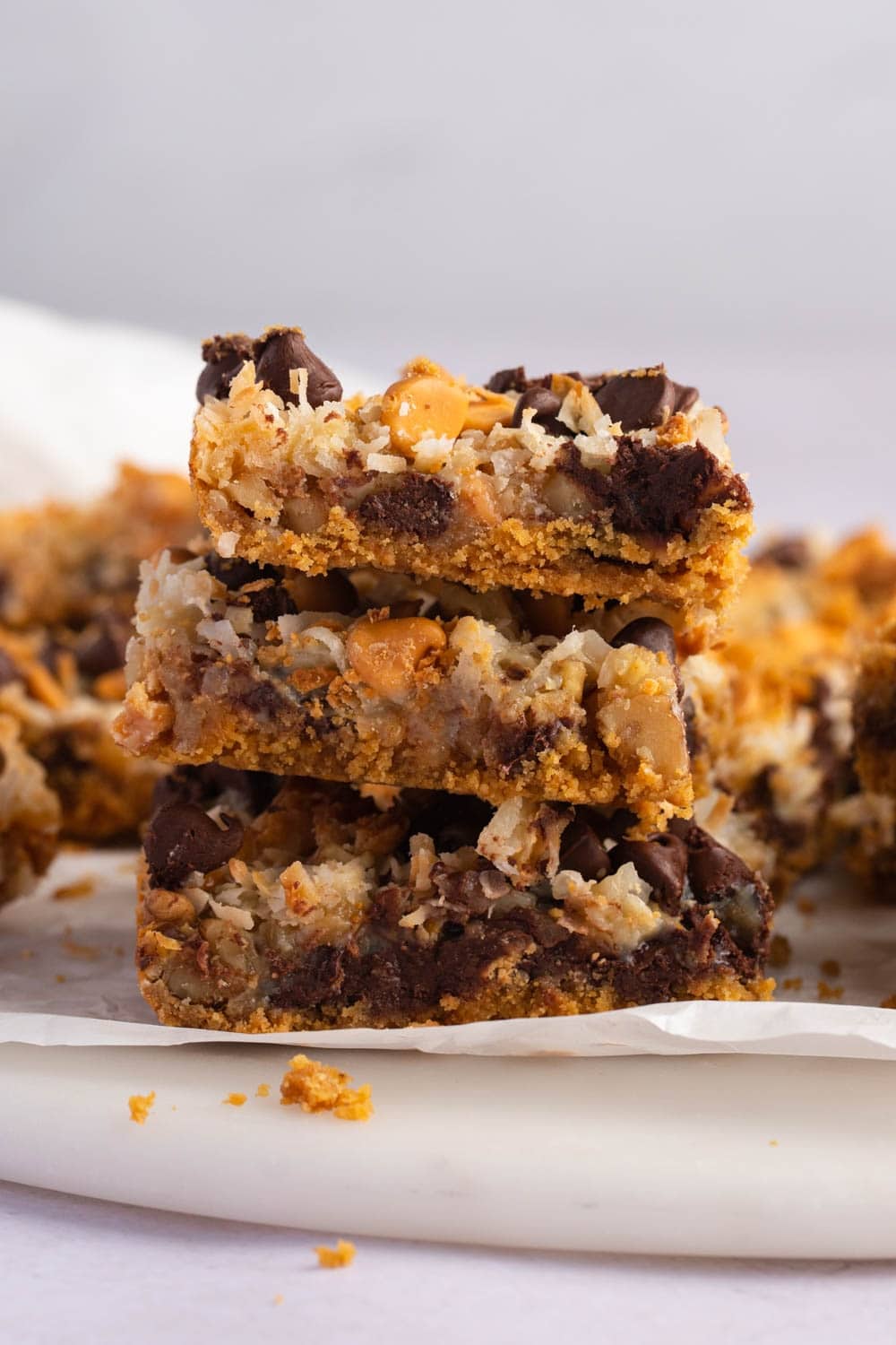 Seven-Layer Bar with Toasted Coconut and Butterscotch