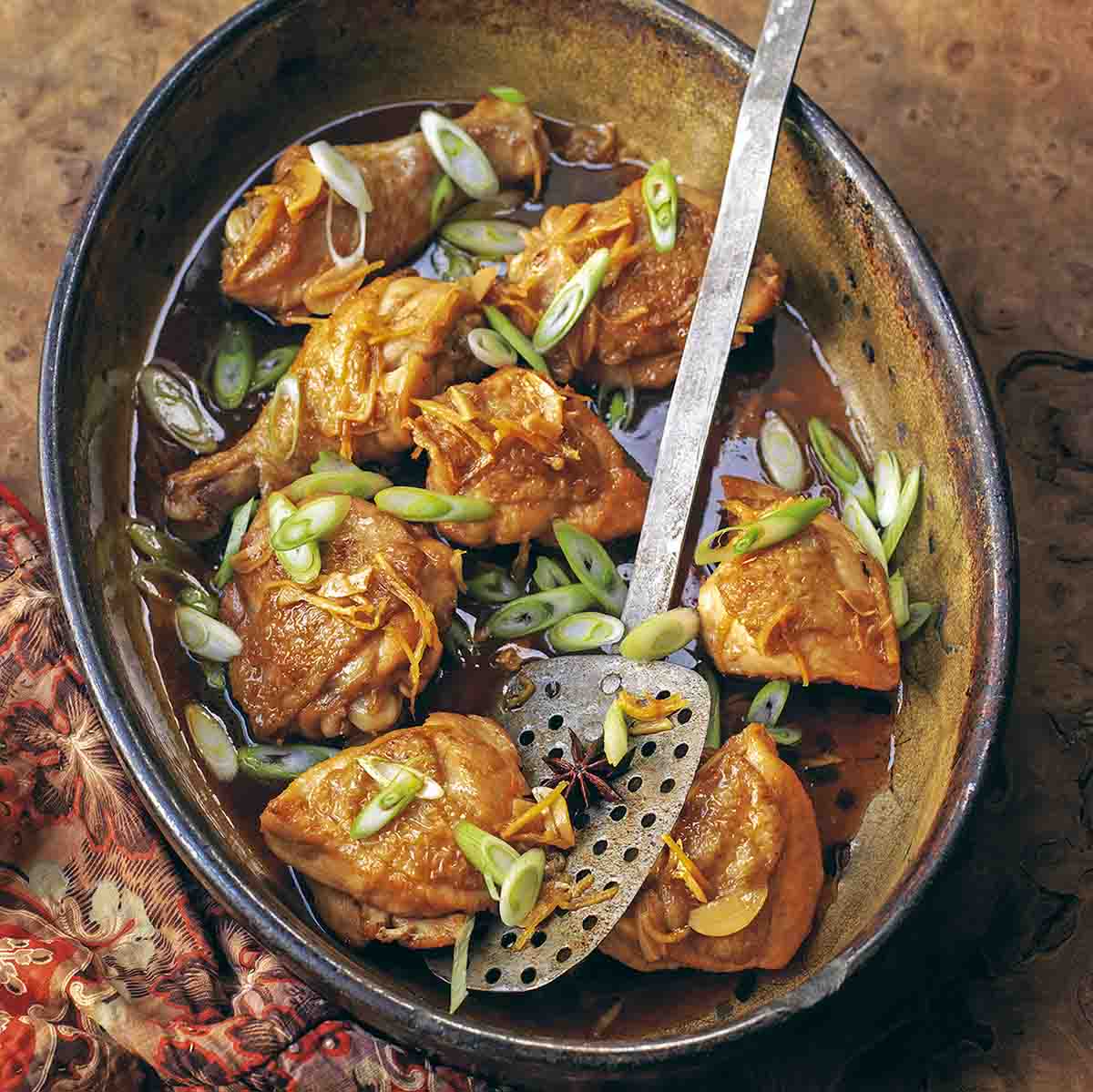 Semur-Style Braised Chicken with Star Anise and Cloves