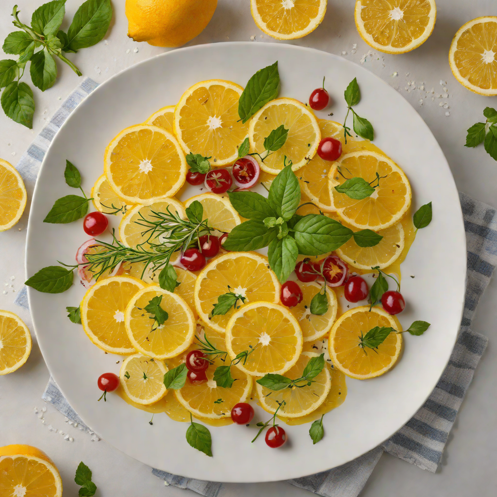 Herb-Infused Citrus Cooler
