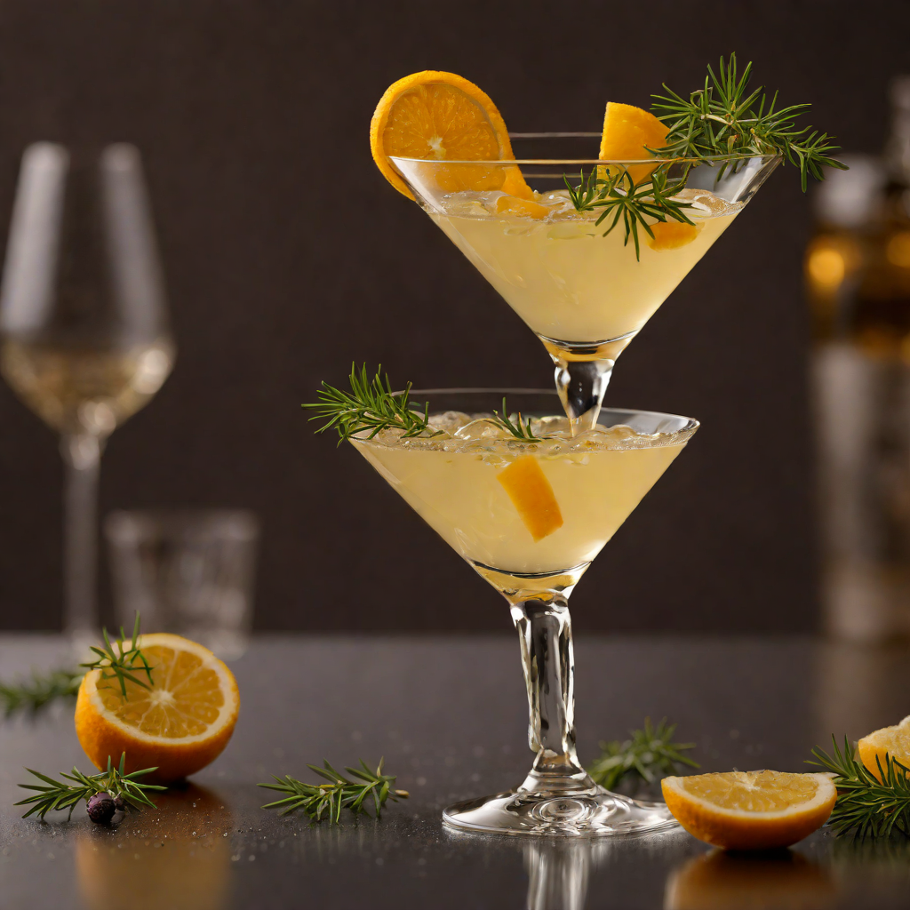 Juniper-Citrus Stirred Martini