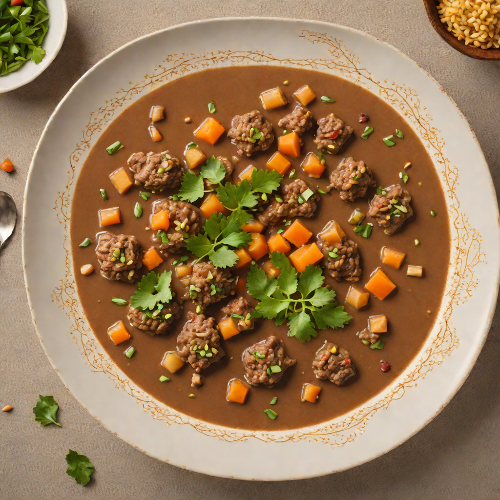 Slow-Cooked Lamb Stew with Niter Kibbeh and Ethiopian Spices