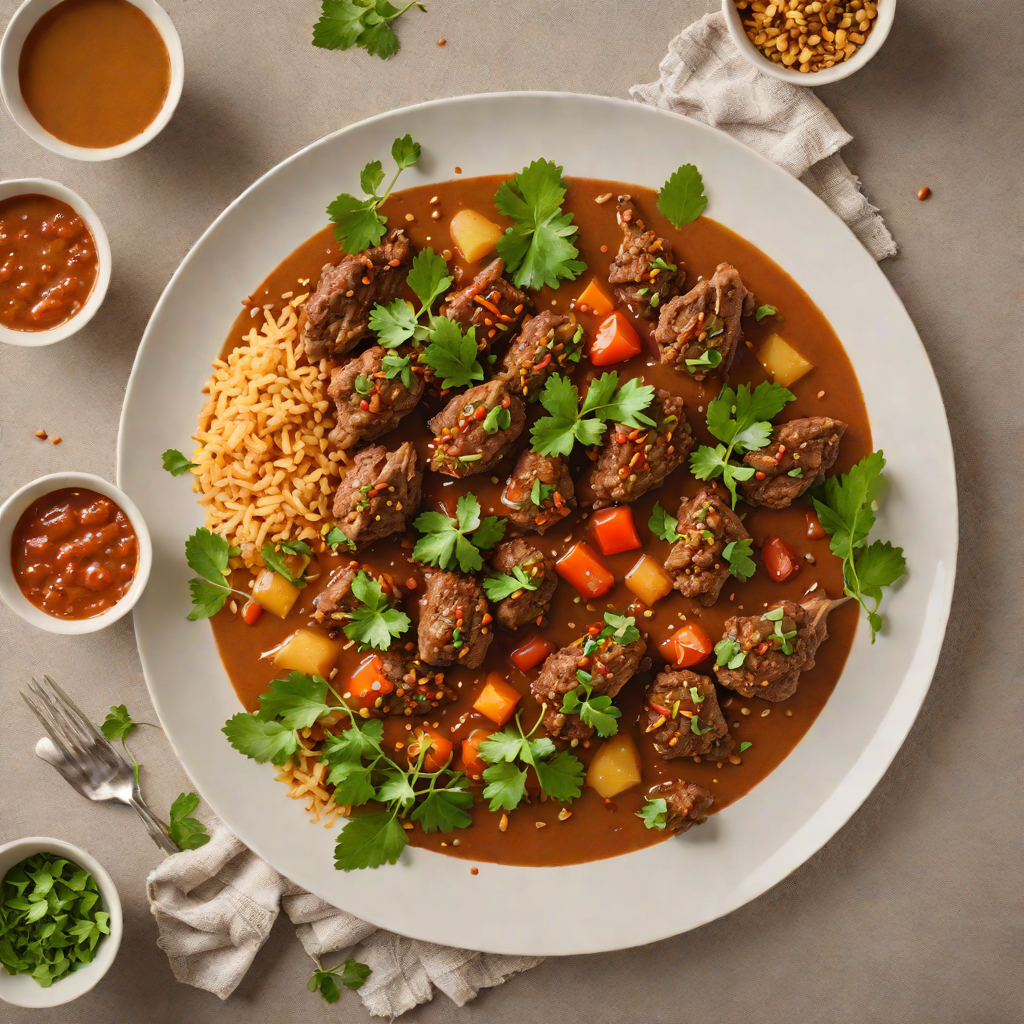 Slow-Cooked Spiced Lamb Tibs with Berbere and Niter Kibbeh