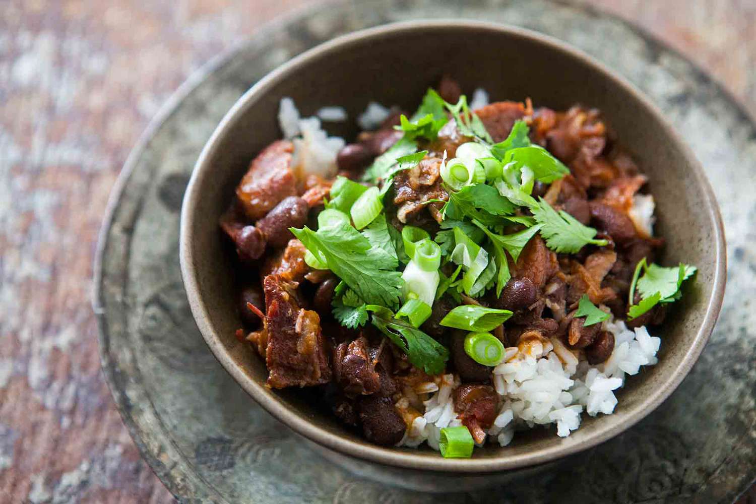 Feijoada-Style Black Bean and Pork Stew with Citrus and Herbs