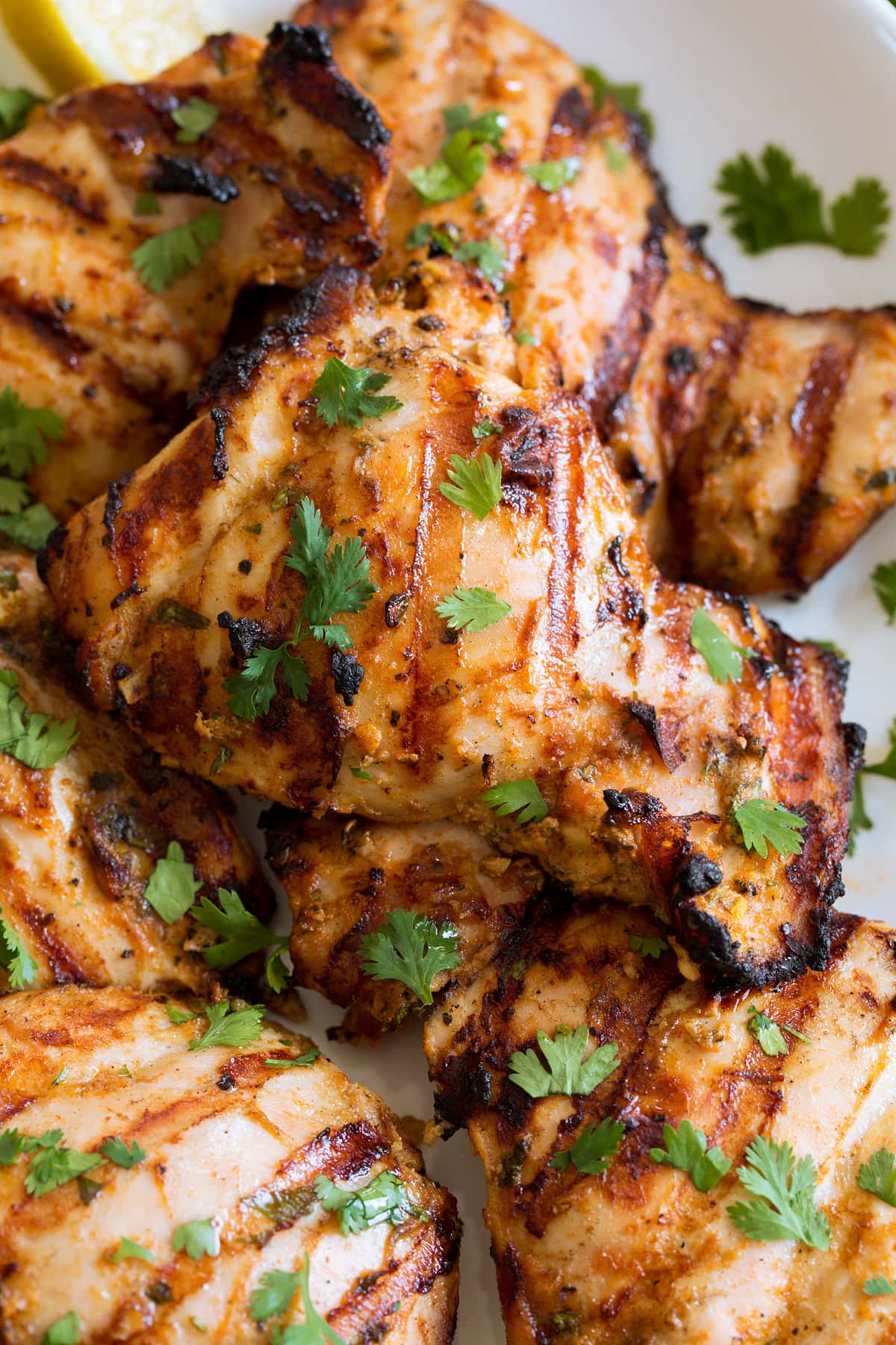 Citrus-Honey Marinated Grilled Chicken Thighs