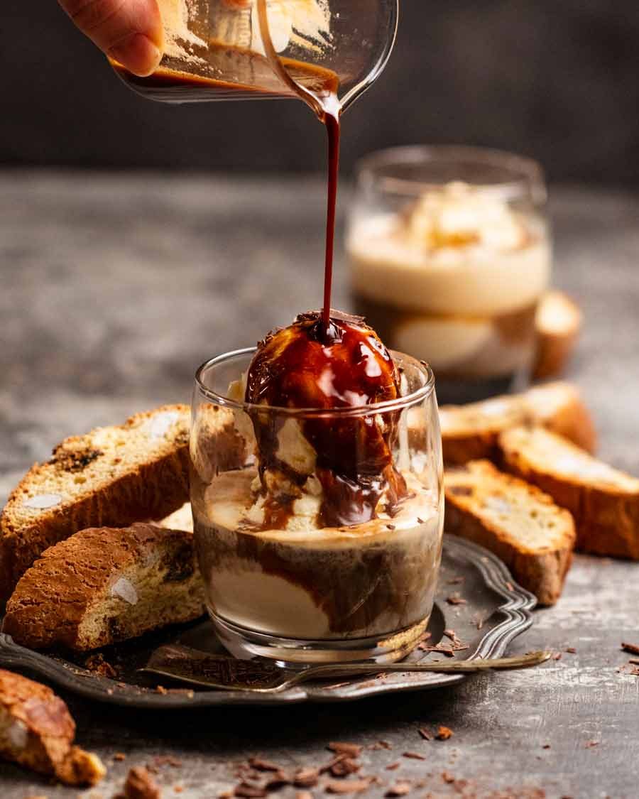 Espresso and Cardamom Affogato
