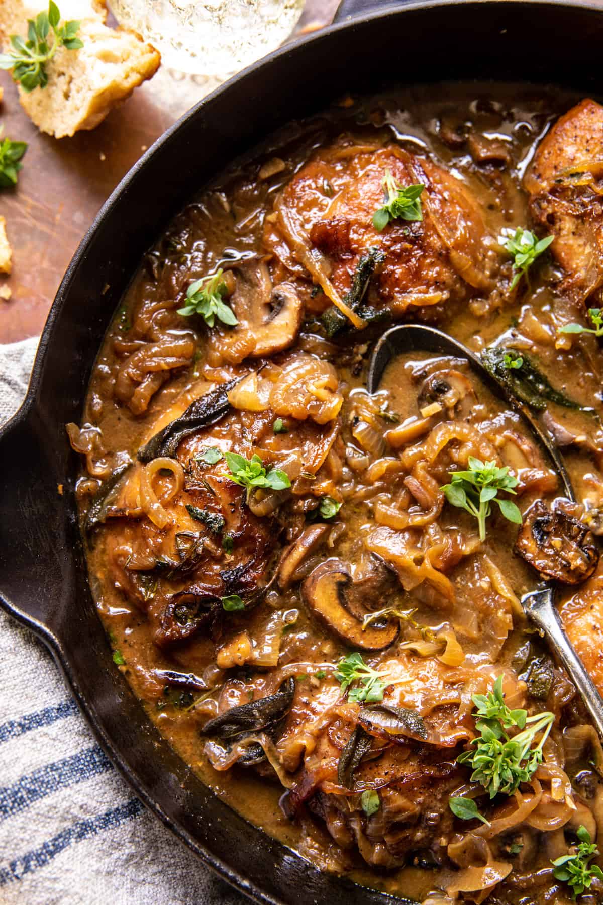 Caramelized Shallot and Fish Sauce Braised Chicken Thighs
