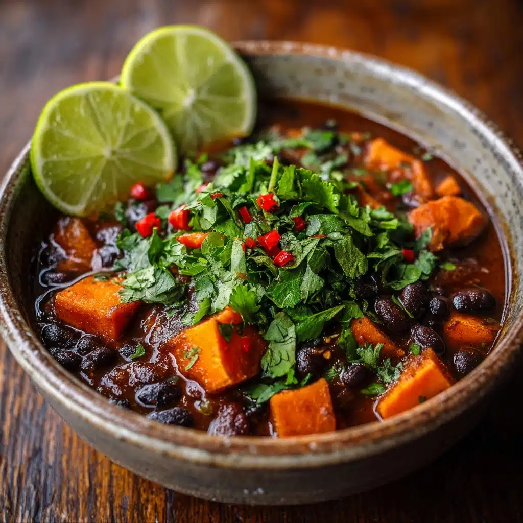 Spiced Adzuki Bean and Sweet Potato Stew