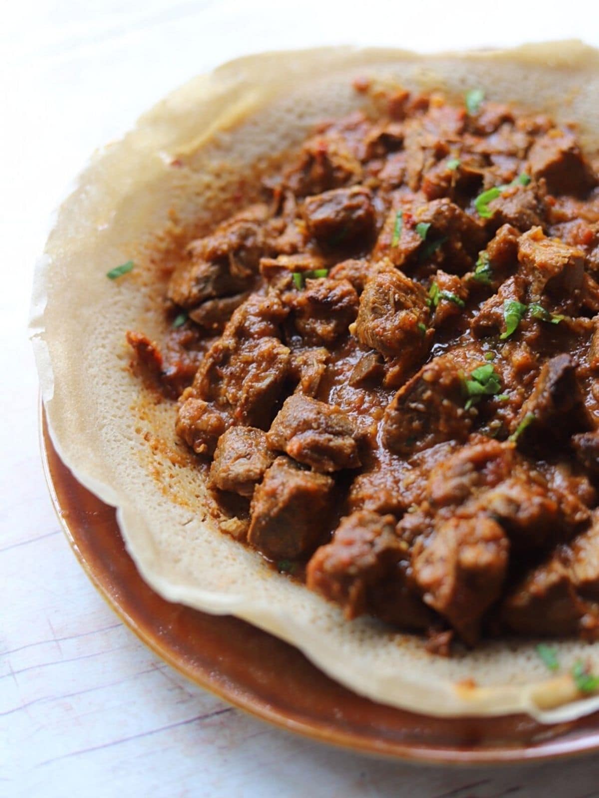 Slow-Simmered Ethiopian Spiced Beef Zigni