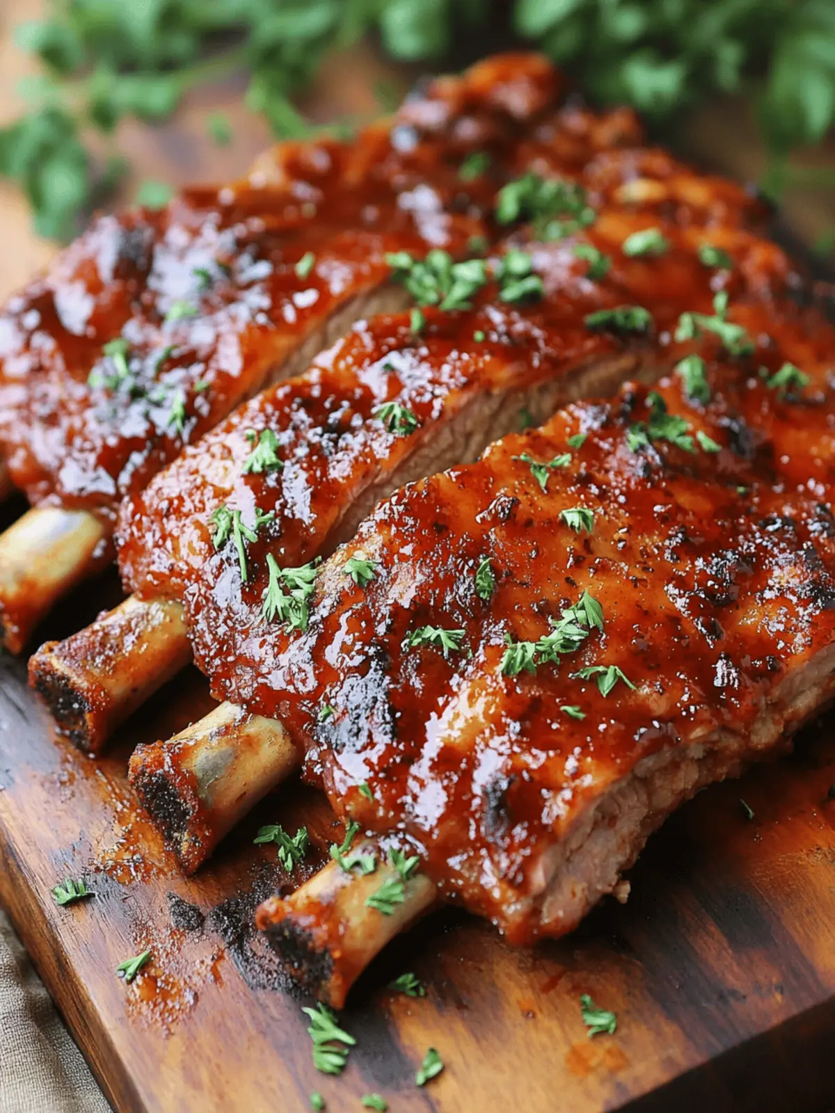 Oven-Roasted Pork Ribs with Honey Glaze