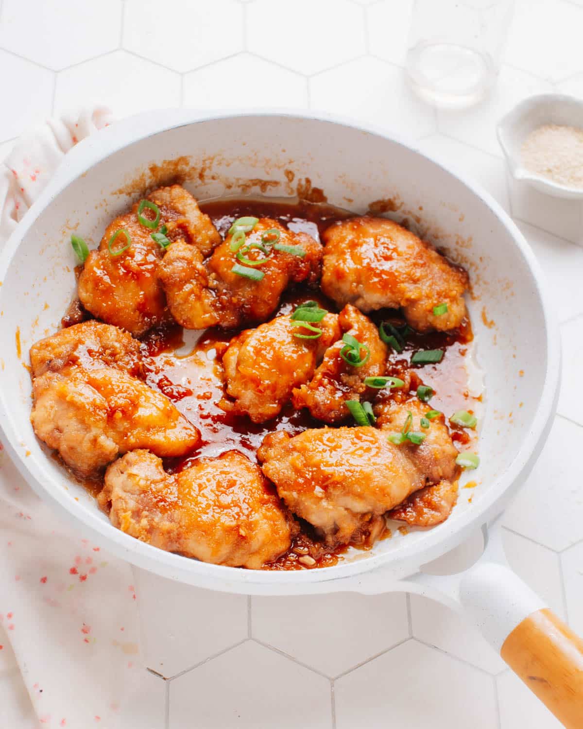 Ginger-Garlic Berbere Chicken with Caramelized Onions