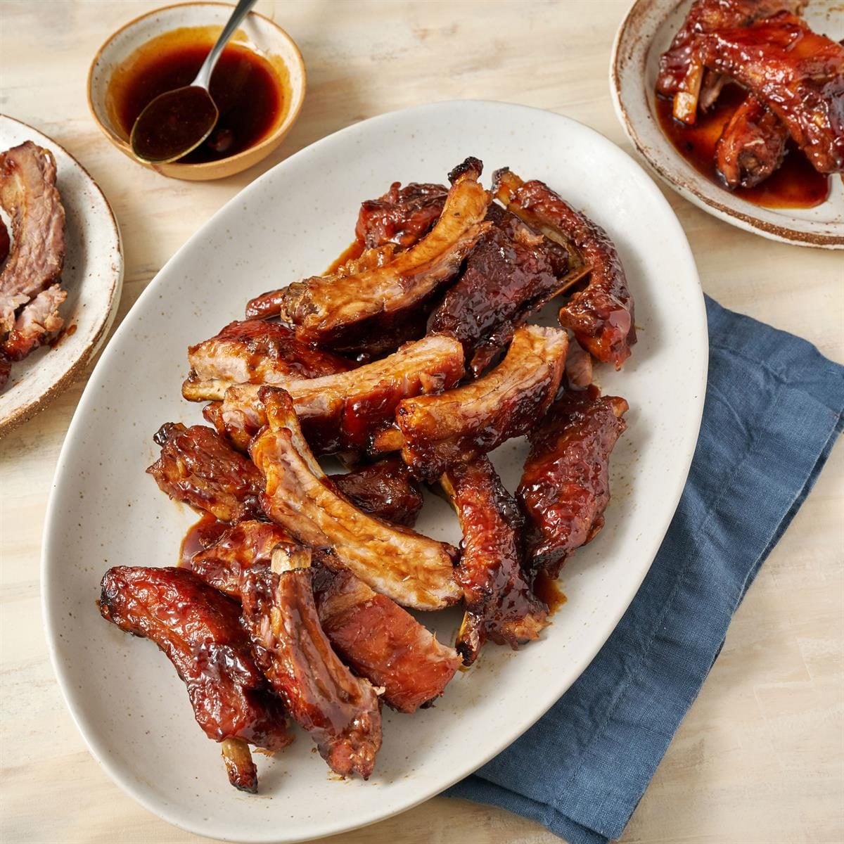 Grilled Honey-Glazed Pork Ribs with Brazilian Spices