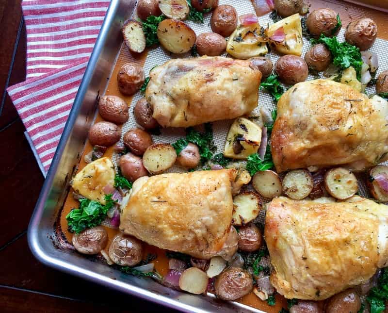 Best Ever Herb-Roasted Chicken Thighs