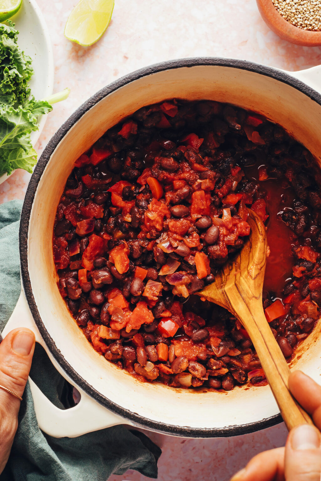 Smoky Colorado Bison Chili with Black Beans