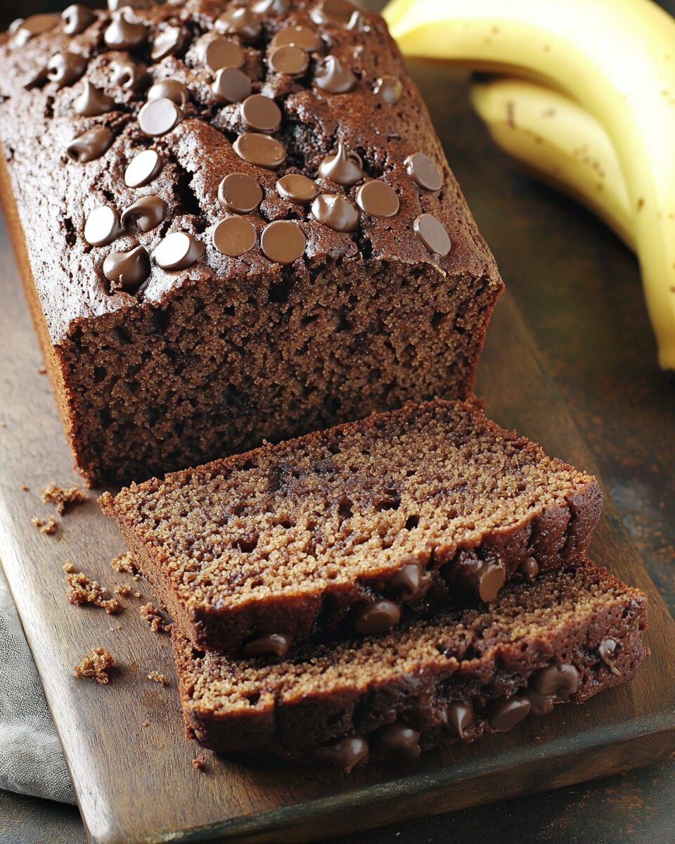 Half-Baked Chocolate and Banana Bread