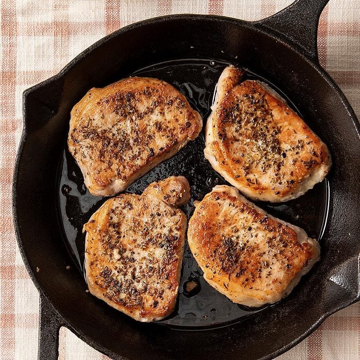 Pan-Seared Pork Chops with Smoky Paprika and Roasted Root Vegetables