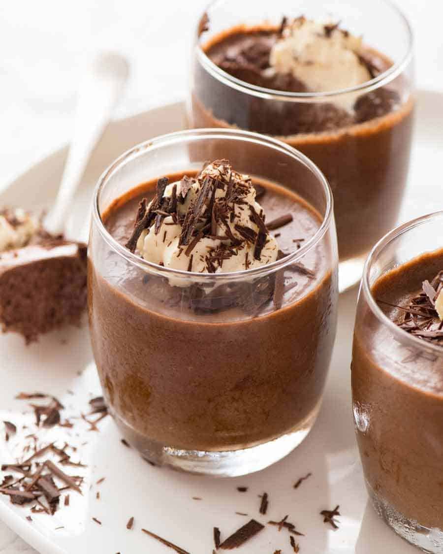 Four-Layer Mexican Chocolate Mousse