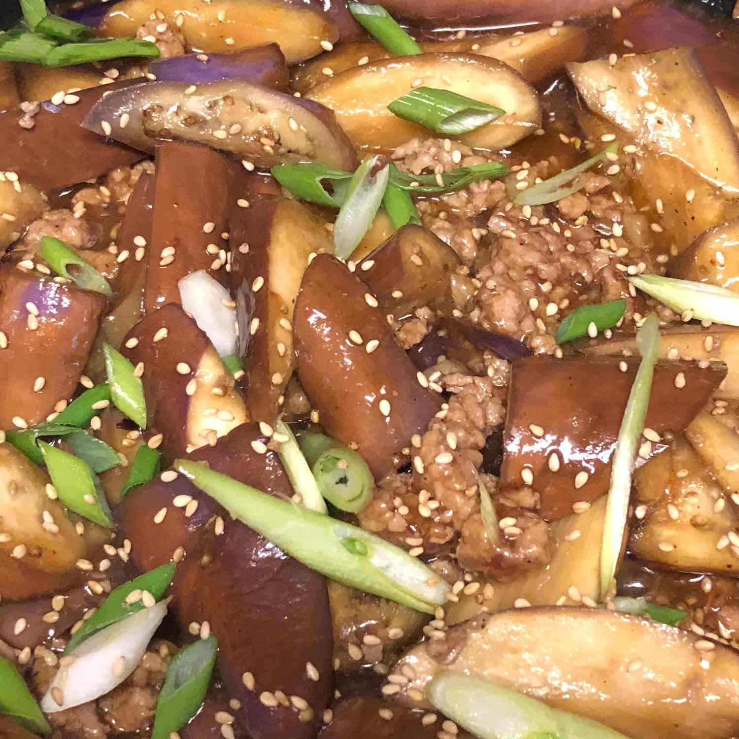 Spicy Hunan-Style Eggplant Stir-Fry