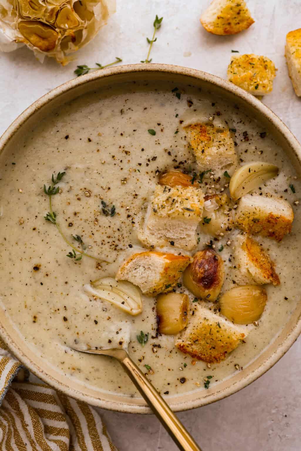 Borges' Authentic Black Garlic Soup
