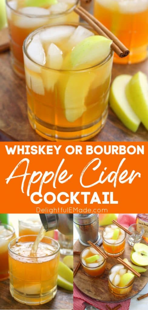 Whiskey-Spiced Apple Cider Cocktail