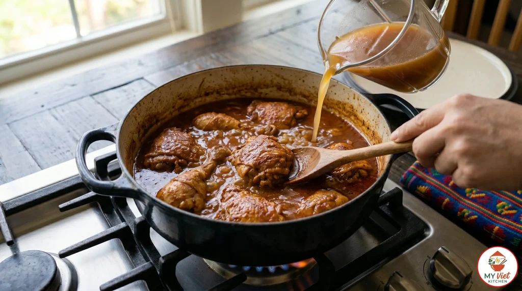 Slow-Simmered Guatemalan Pepian Chicken Stew