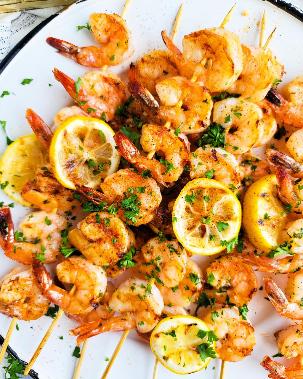 Grilled Citrus Shrimp Skewers
