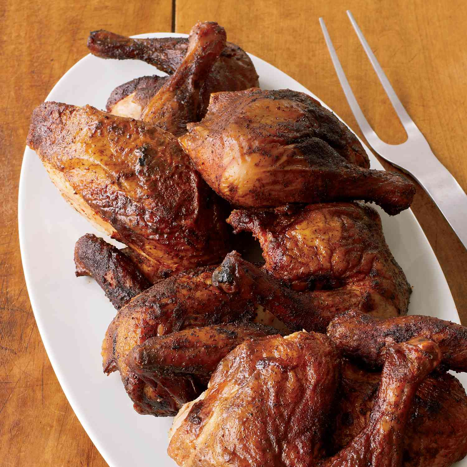 Grilled Ute-Style Barbecue Chicken with Smoky Paprika Glaze