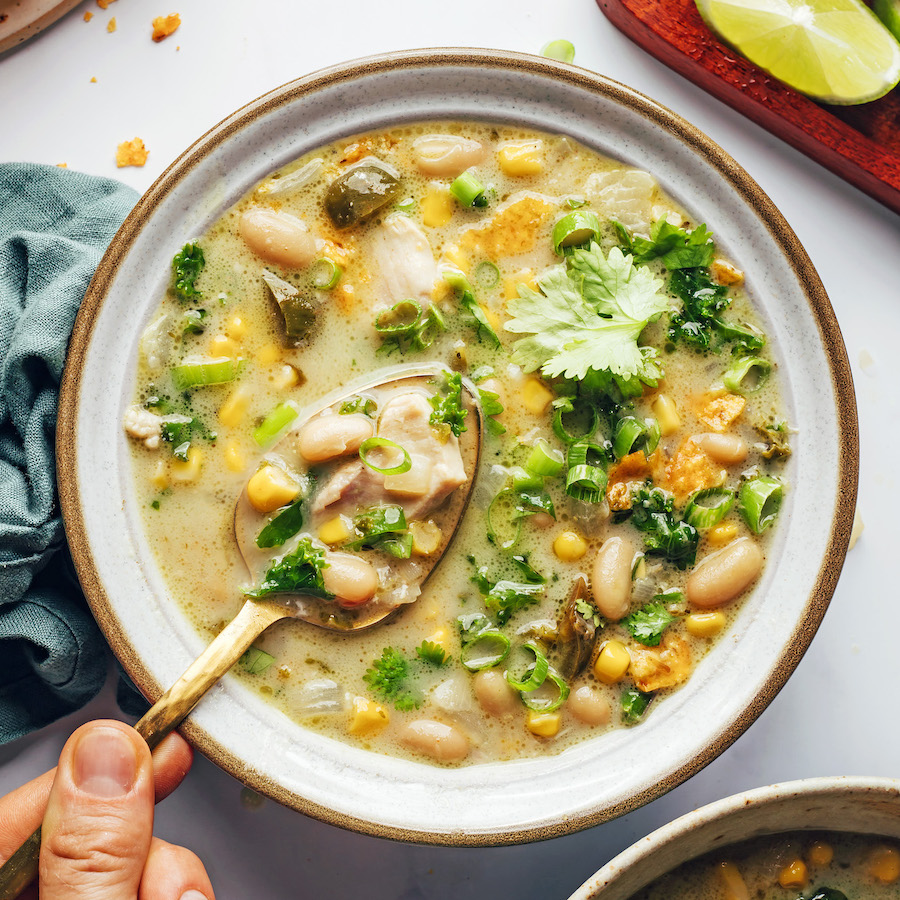 One-Pot Rustic Corn and Black Bean Stew