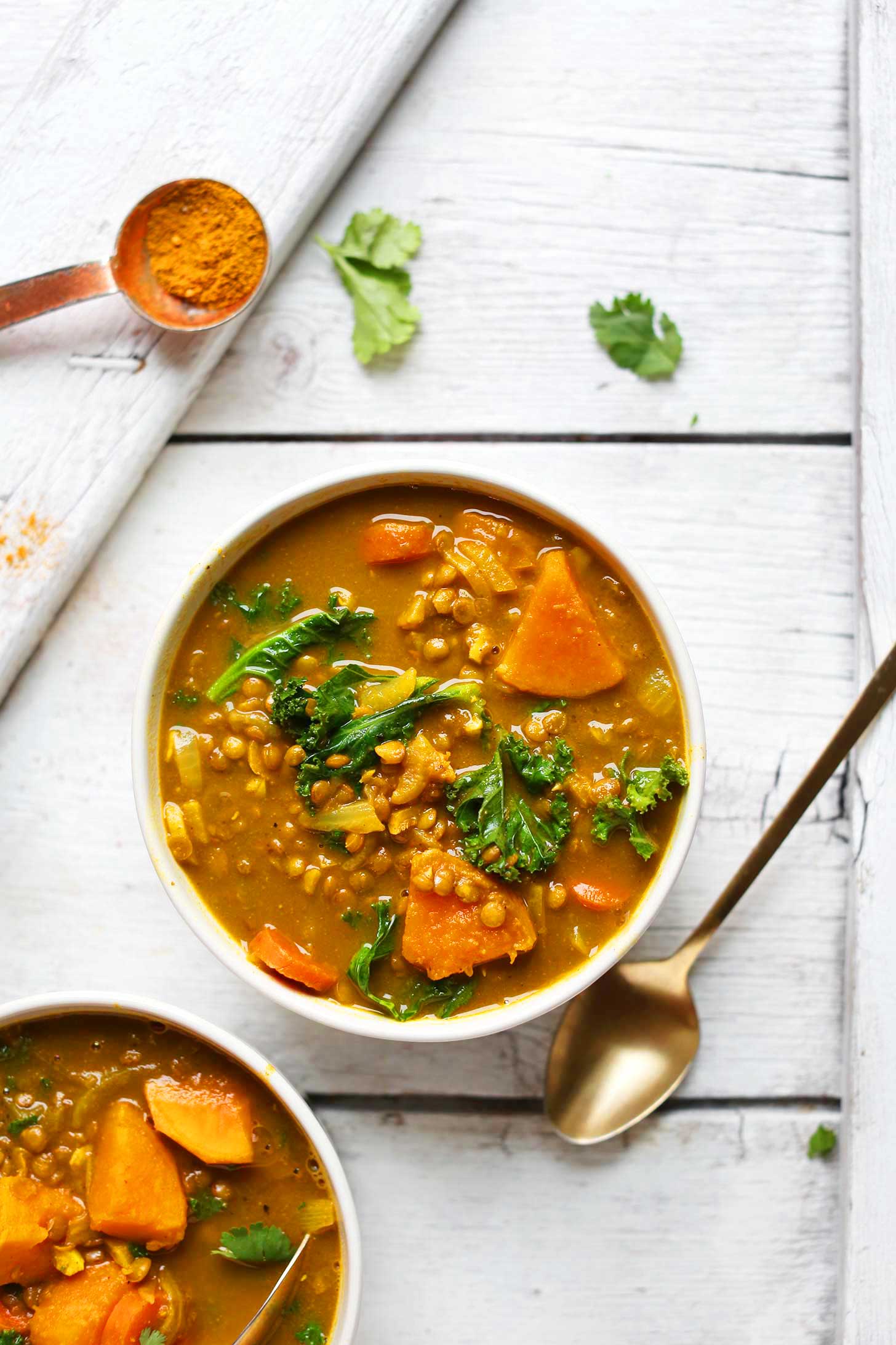 Half-Split Lentil and Vegetable Curry