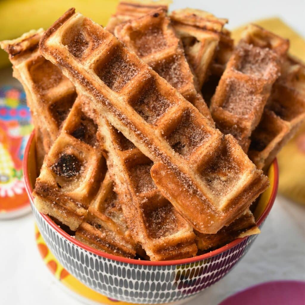 Vanilla Churro Waffles