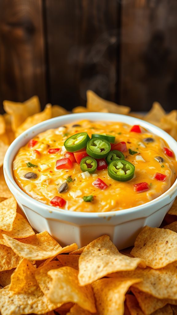 Midnight Snack Game Day Spicy Nacho Dip