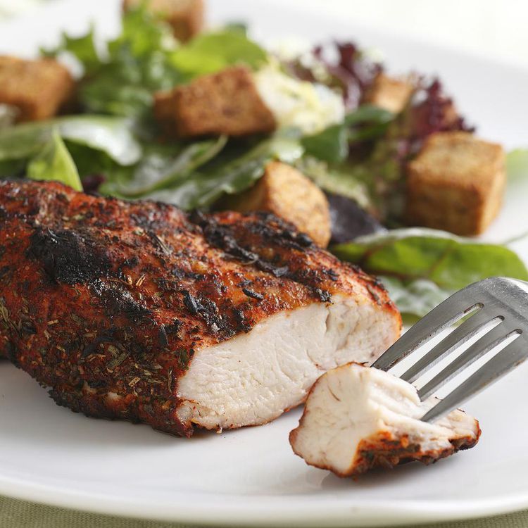 Baked Herb-Rubbed Chicken with Iowa Corn Salsa