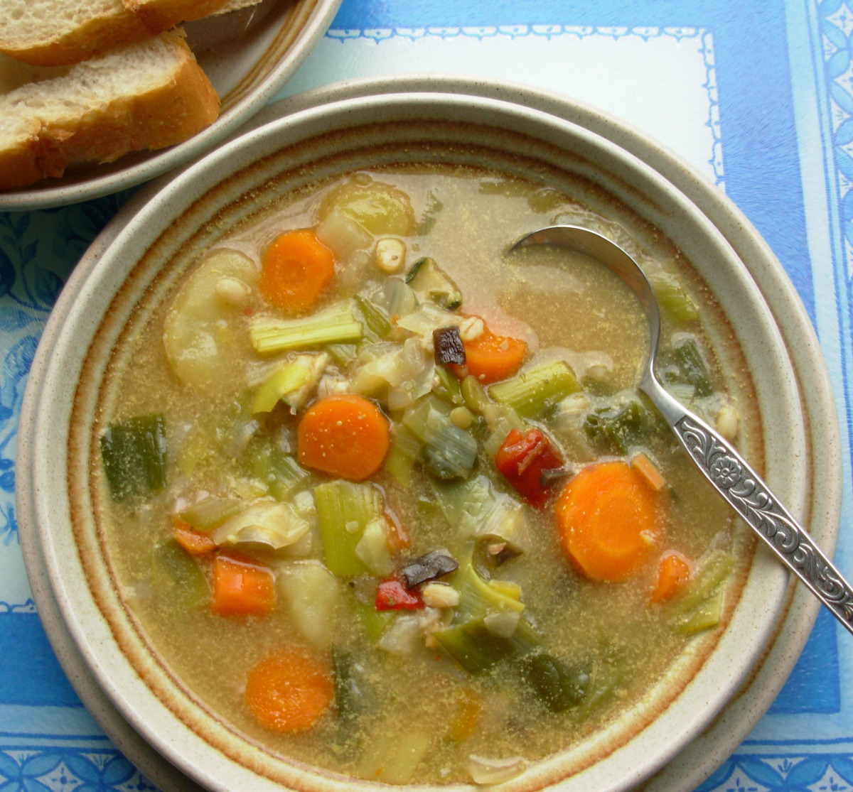 Heirloom Vegetable Soup with Herb Broth