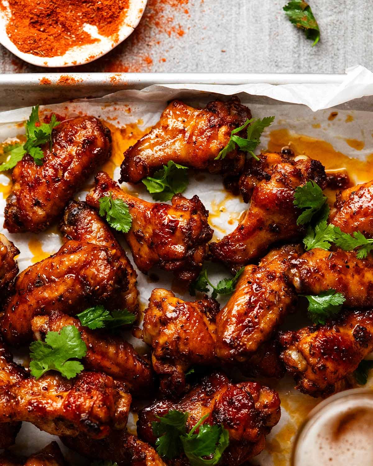 Spicy Cajun-Style Fried Chicken Wings