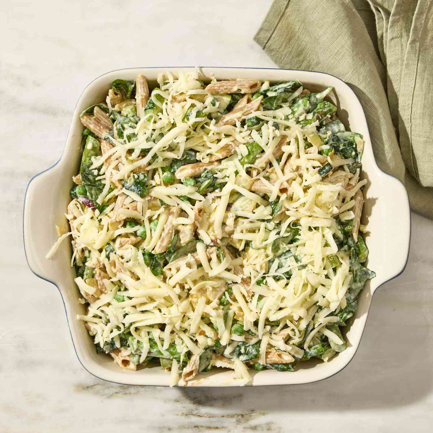 Kid-Friendly Cheesy Vegetable Pasta Bake