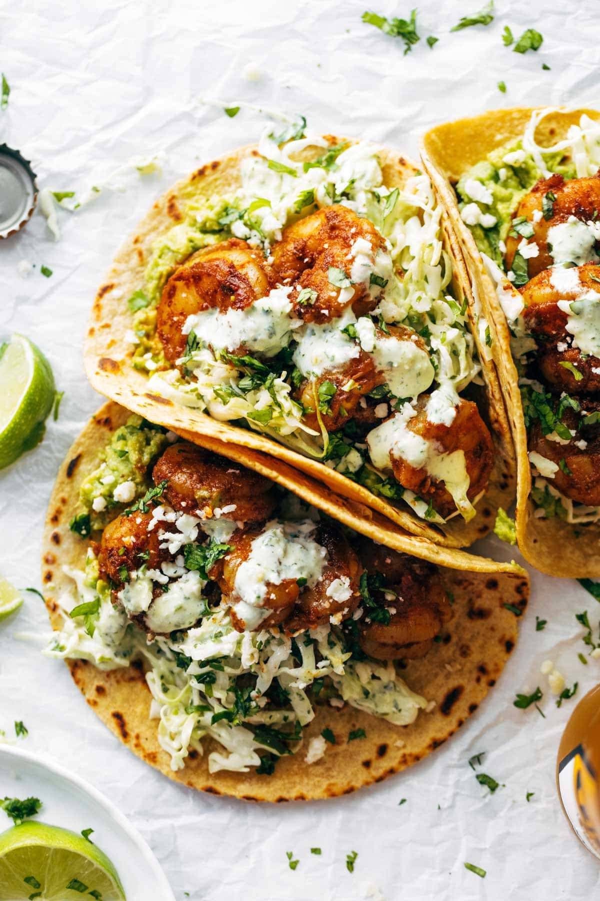 Spiced Street Tacos with Tangy Pickled Slaw