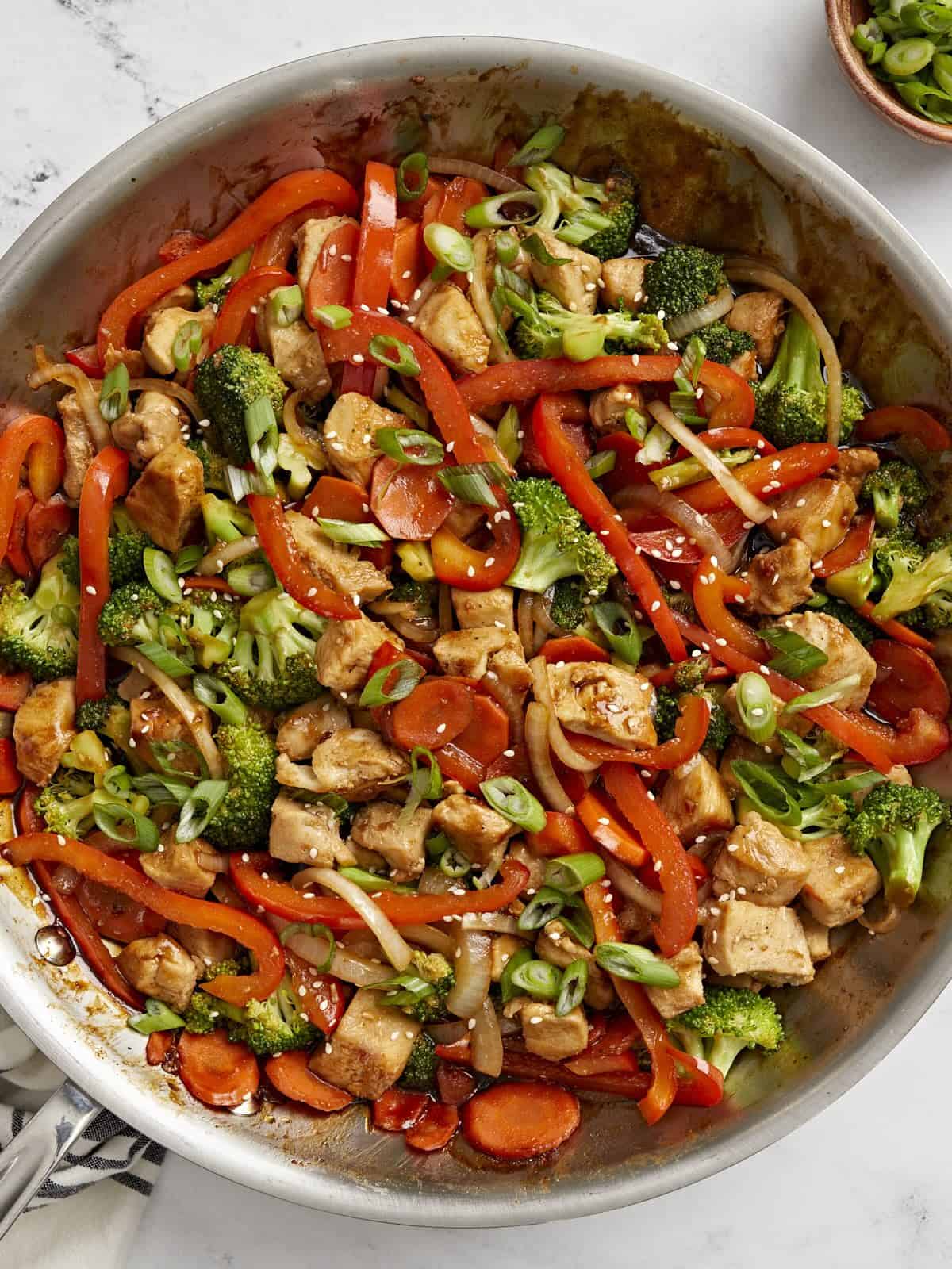 Sautéed Streetwear-Inspired Spicy Chicken Stir Fry