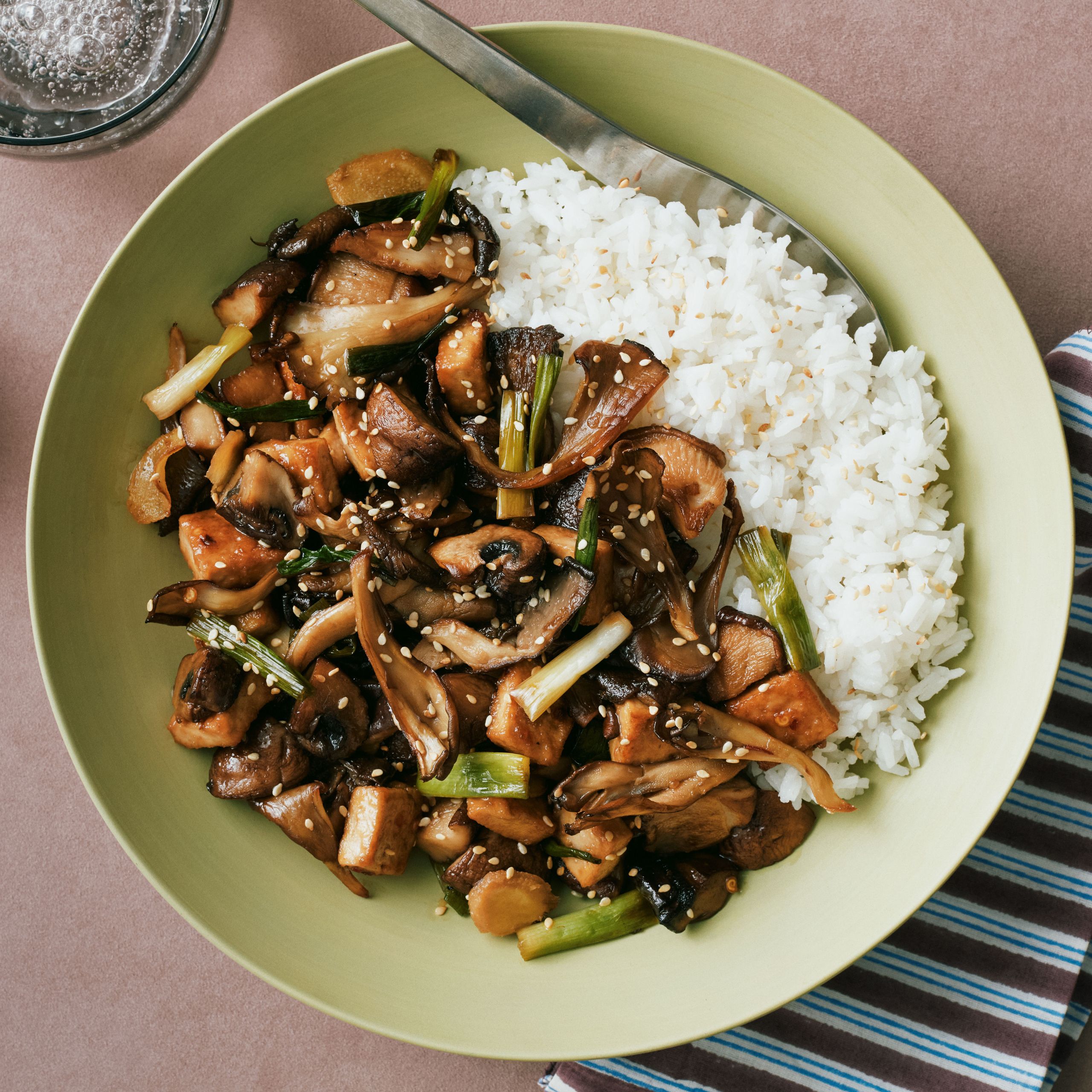 Tofu and Mushroom Stir-Fry with Vietnamese Five-Spice
