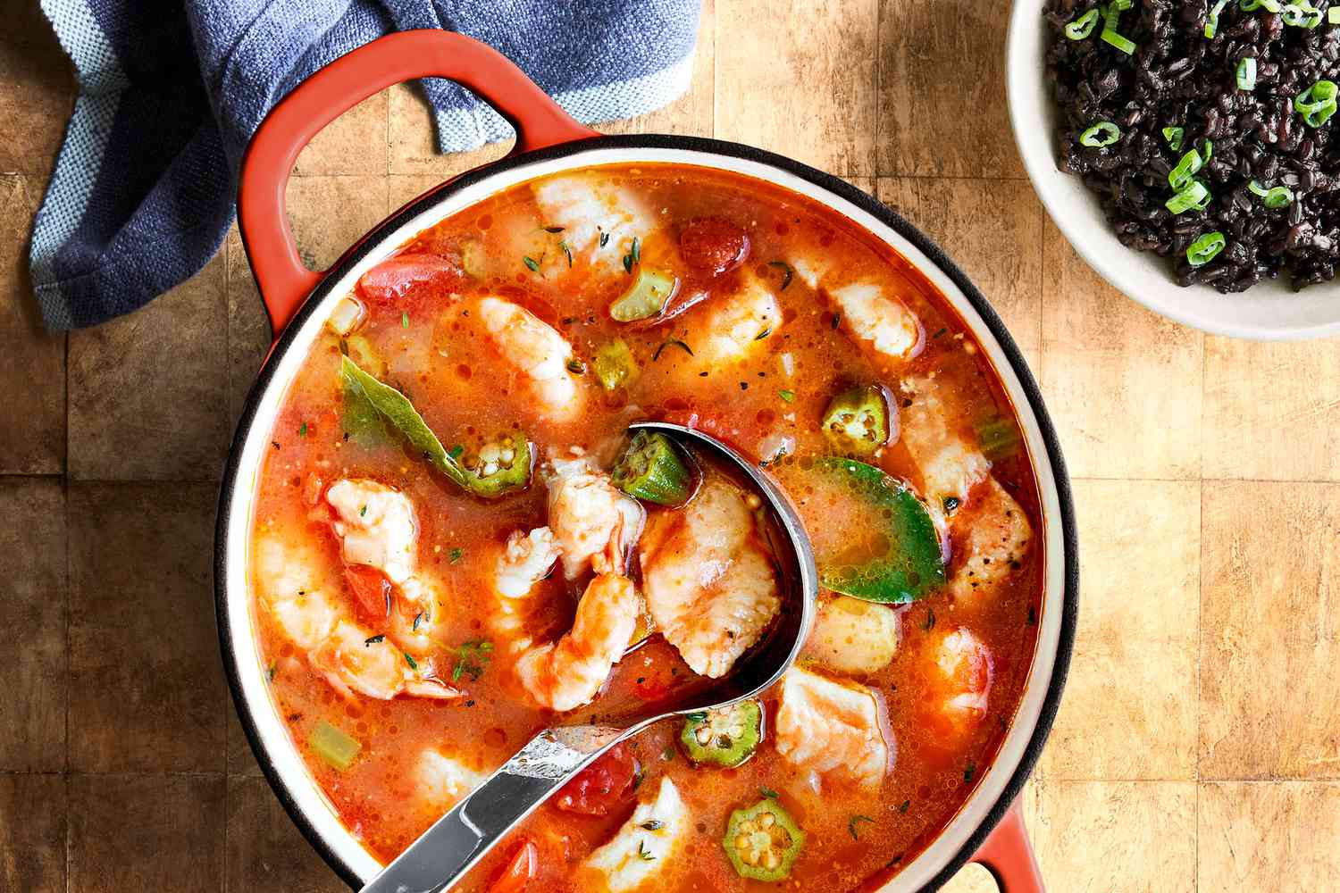 Island-Style Fish Stew with Palm Oil and Okra