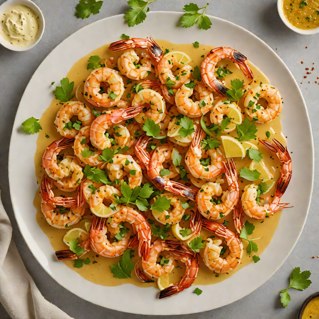 Cajun-Spiced Shrimp with Garlic Butter Sauce