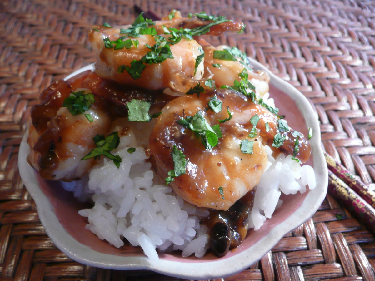 Wok-Seared Cantonese Shrimp with Garlic and Black Bean Sauce
