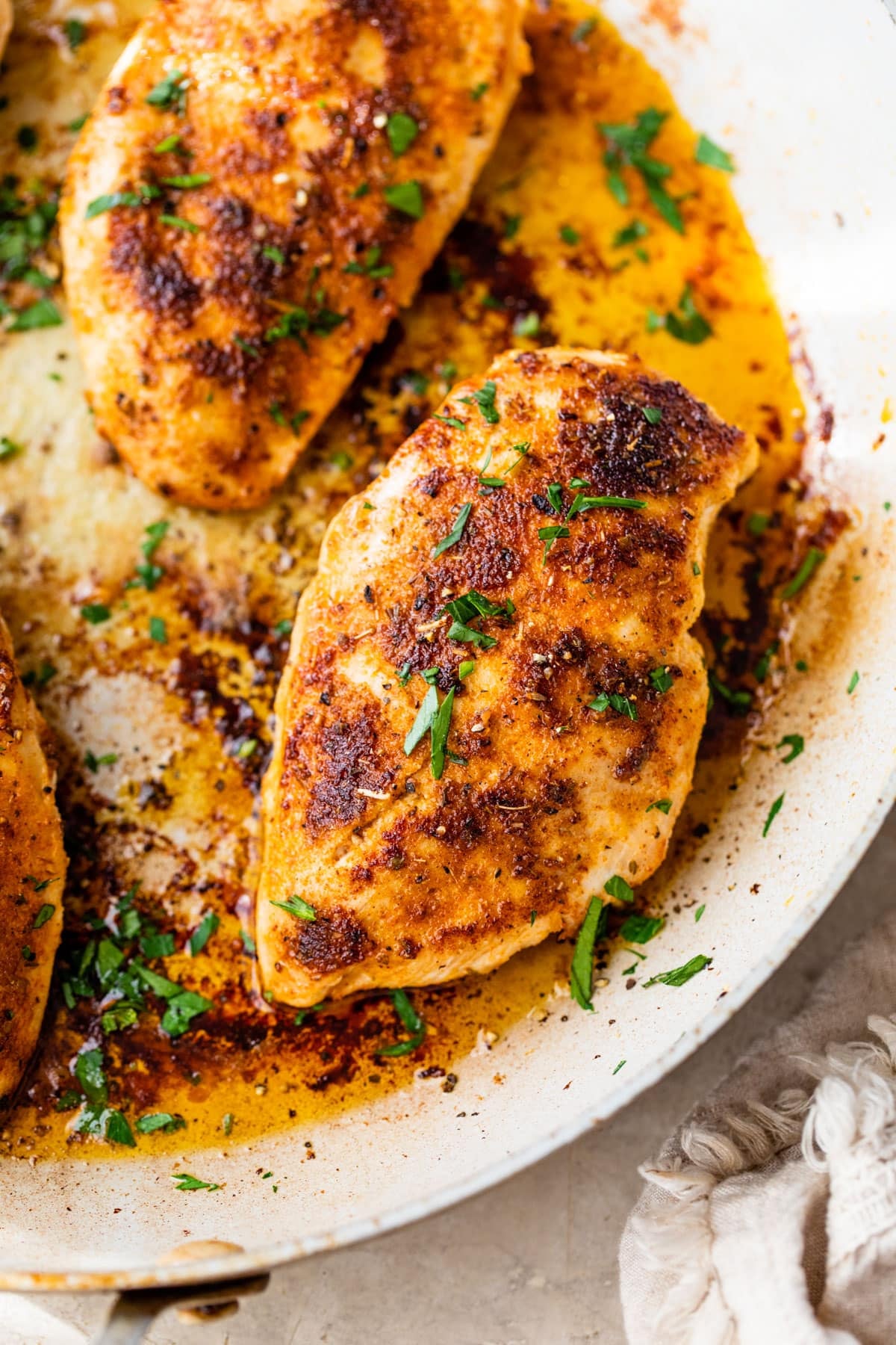 Pan-Seared Chicken with Spiced Date and Citrus Glaze