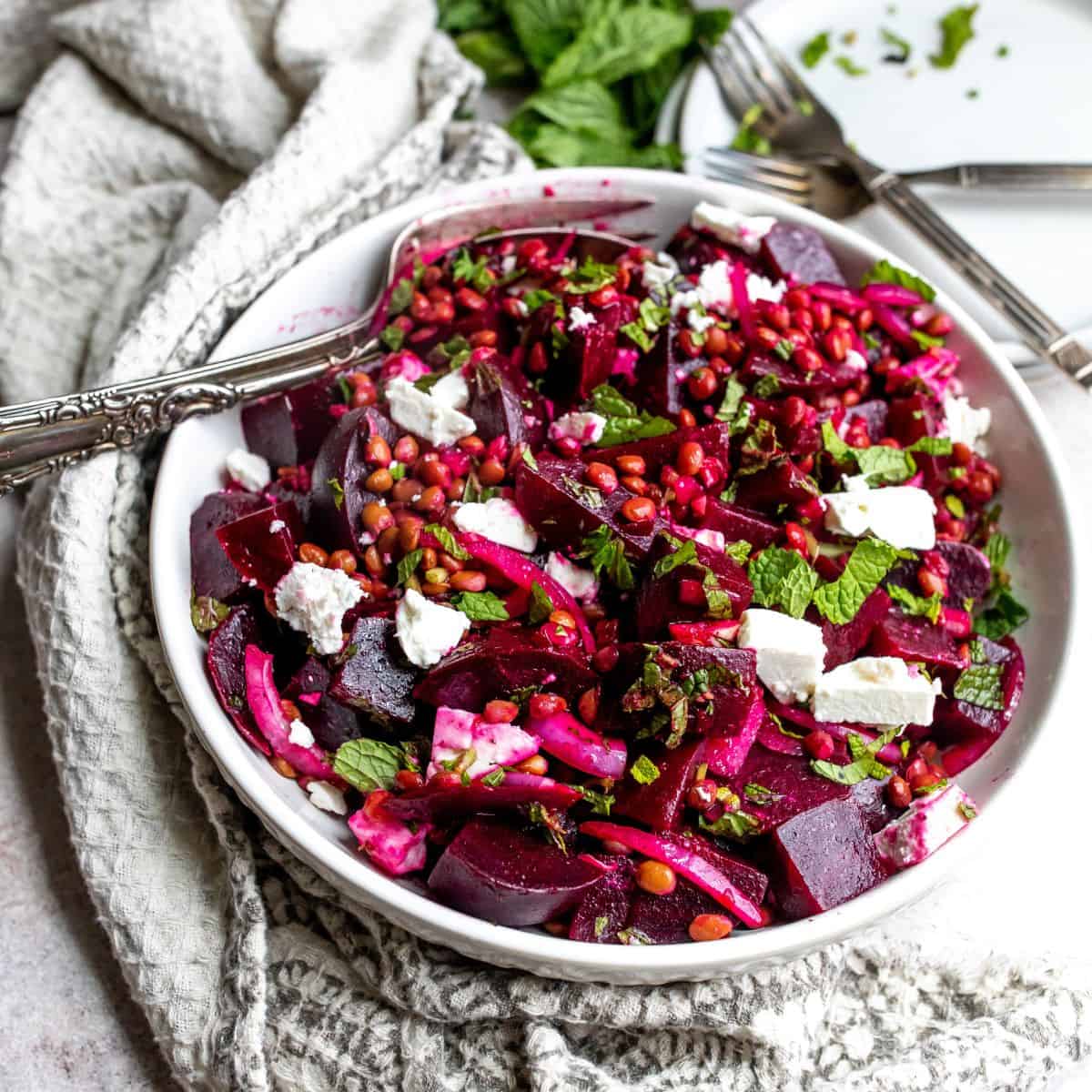 Coral Reef-Inspired Beet and Citrus Salad with Feta